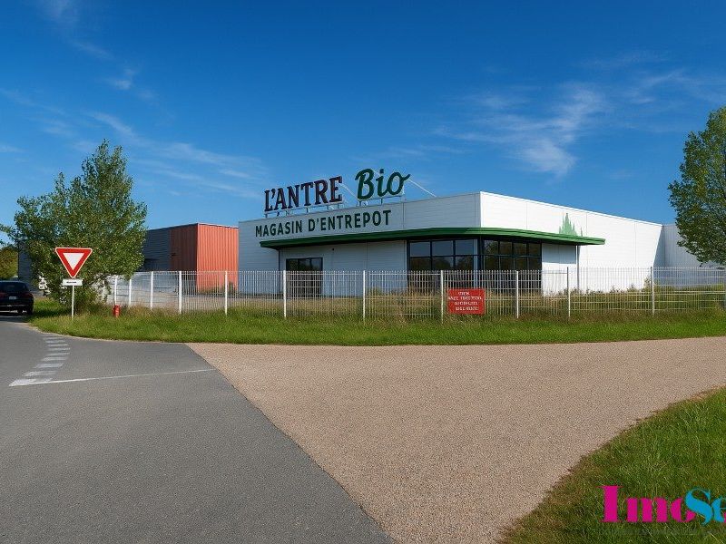 Location entrepot 1380 m² non divisibles