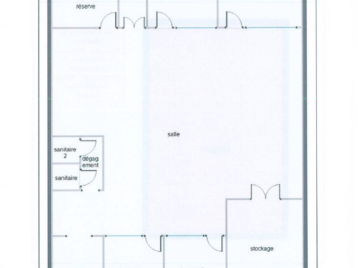 Location local 302 m² à CHAMBRAY LES TOURS