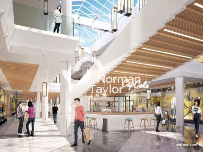 Vente local commercial 222 m² non divisibles