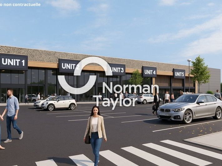 Location local commercial 867 m² non divisibles