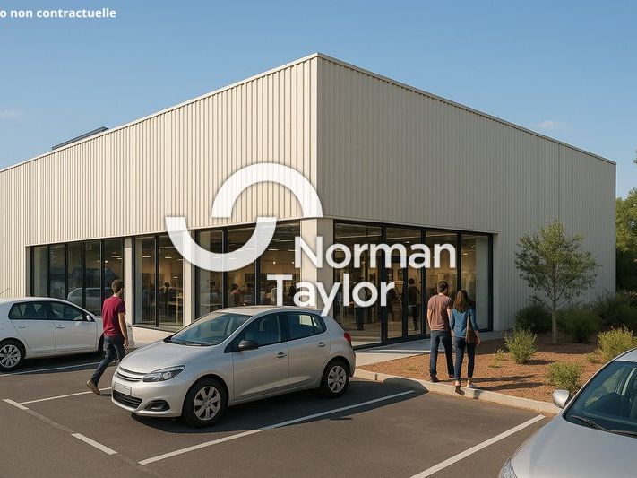 Location local commercial 840 m² divisibles à partir de 300 m²