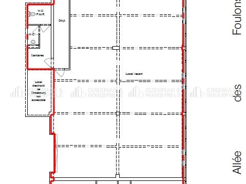 Location activités 431 m² non divisibles