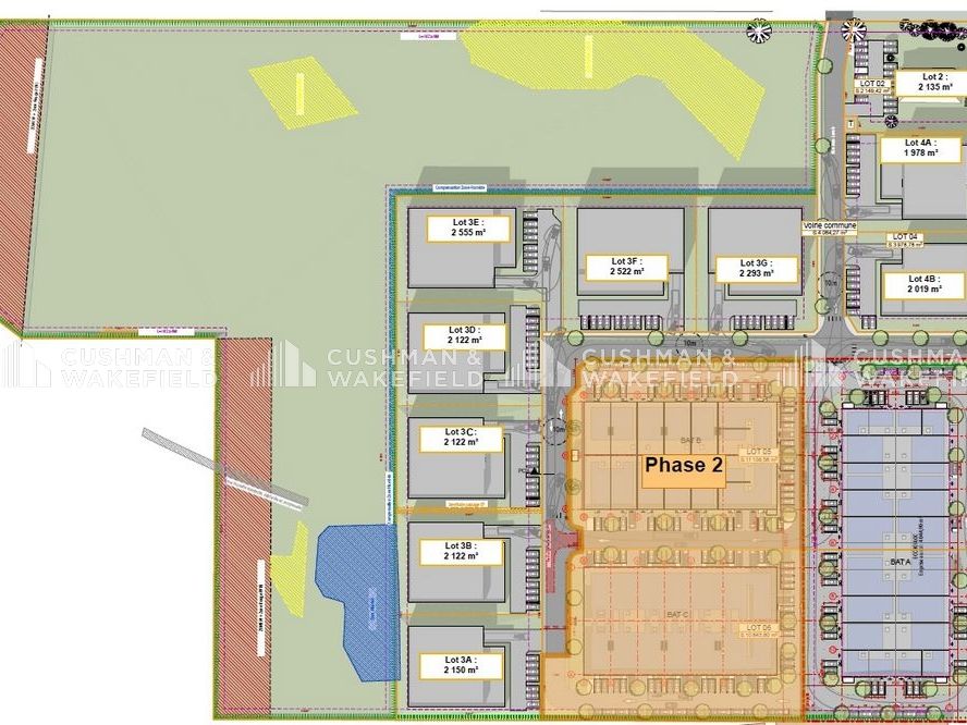 Vente terrain 22018 m² divisibles à partir de 1978 m²
