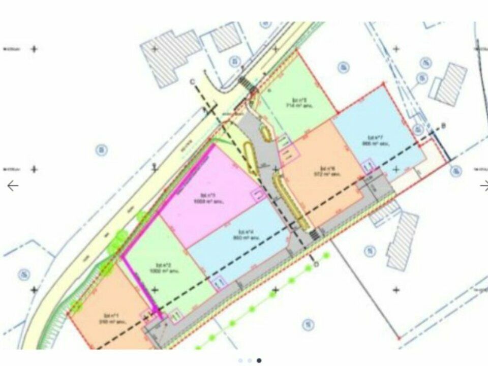 Vente terrain 1000 m² non divisibles