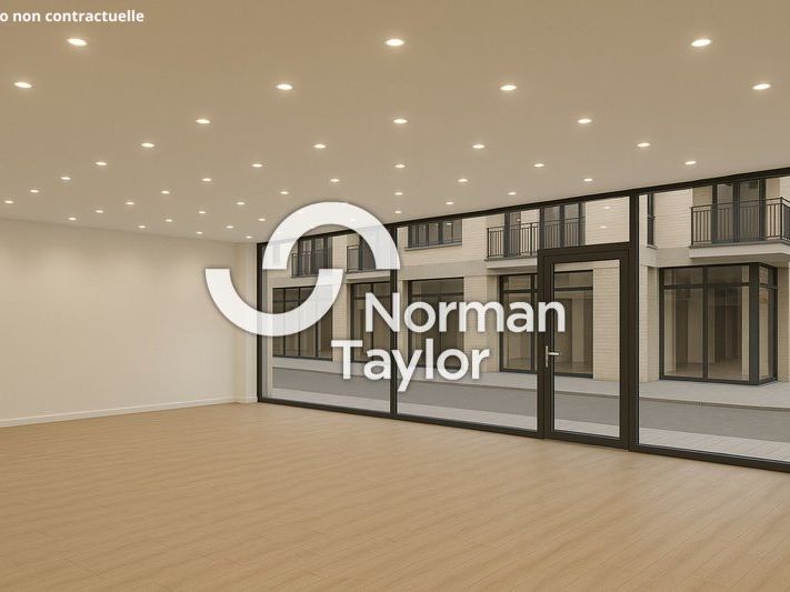 Location local commercial 77 m² non divisibles