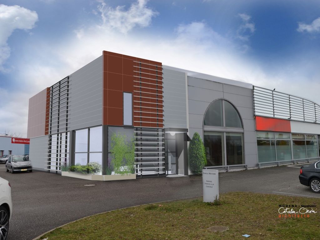 Location local commercial 686 m² divisibles à partir de 132 m²