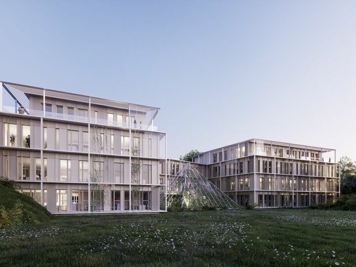 Vente bureaux 3413 m² divisibles à partir de 214 m²