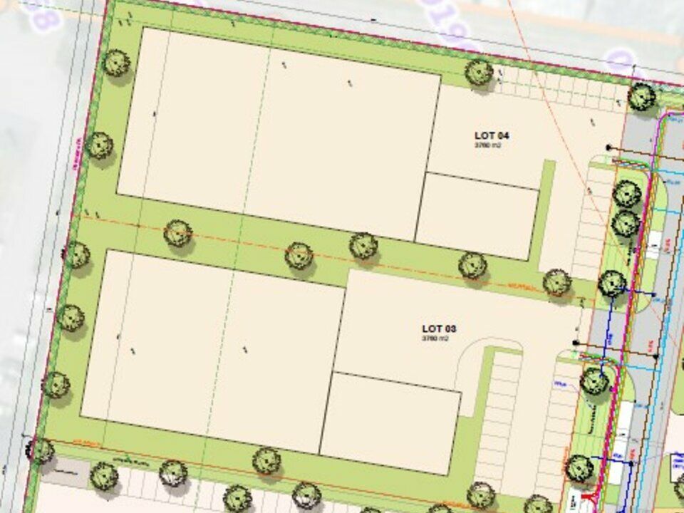 Vente terrain 7542 m² divisibles à partir de 3767 m²