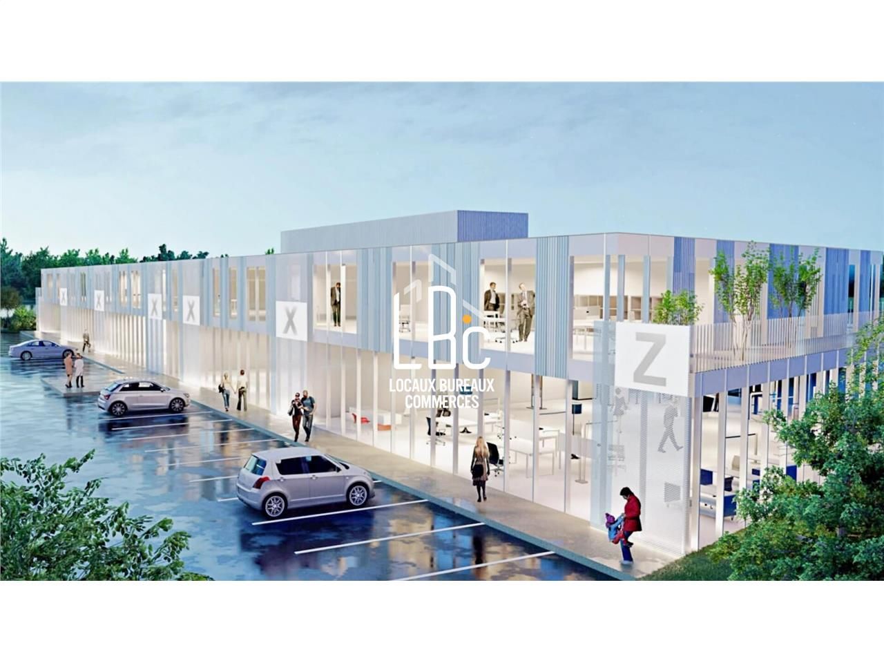 Location local commercial 370.00 m² à Saint-Cyr-sur-Loire