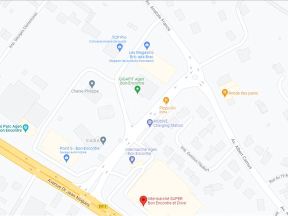 Location local commercial 1970 m² non divisibles