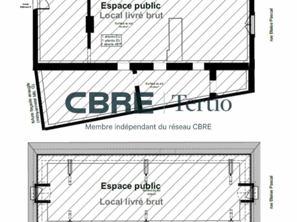 Local Commercial 125.50 m² proche gare Tours