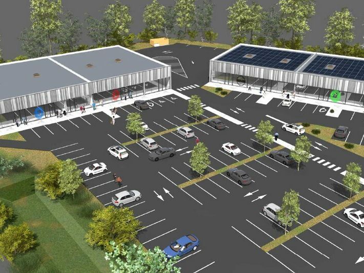 Location local commercial 800 m² divisibles à partir de 400 m²