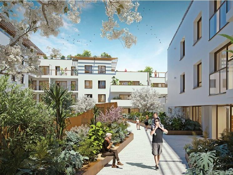 Location bureaux 55.96 m² non divisibles