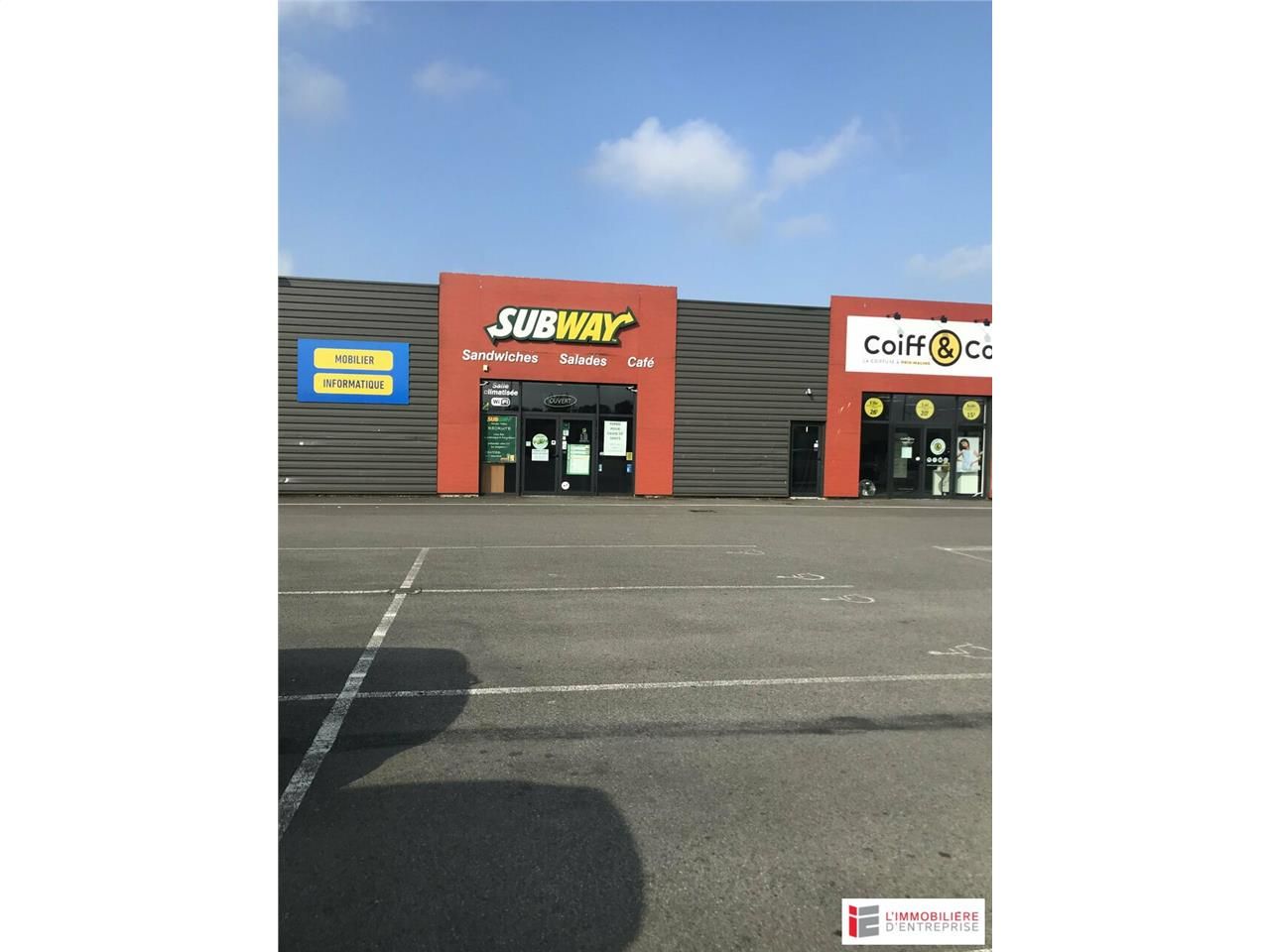 Vente fonds de commerce 150 m² non divisibles