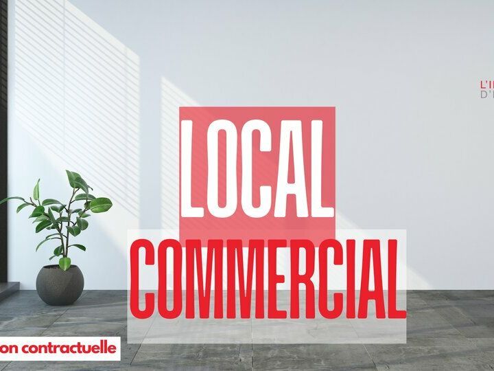 Location local commercial 1060 m² non divisibles