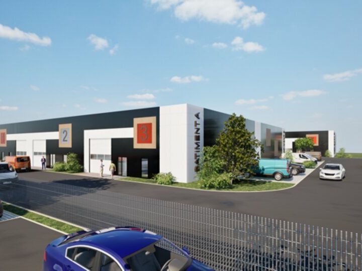 Vente local d''activites 400 m² divisibles à partir de 150 m²