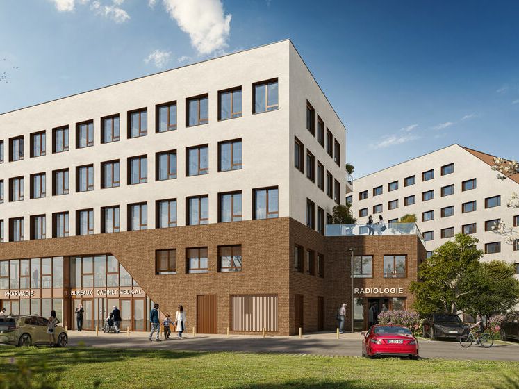 Plateaux de bureaux neufs à vendre – Quartier Tohannic – VANNES