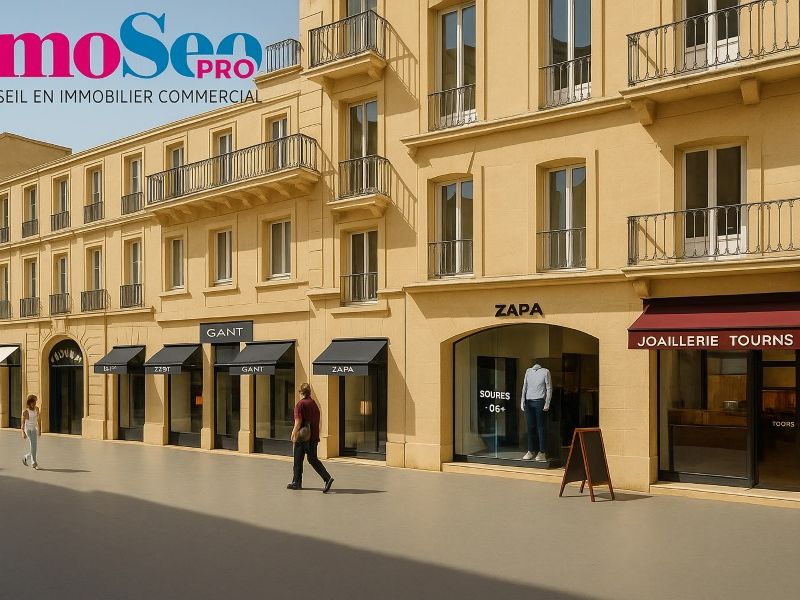 Location local commercial 100 m² non divisibles