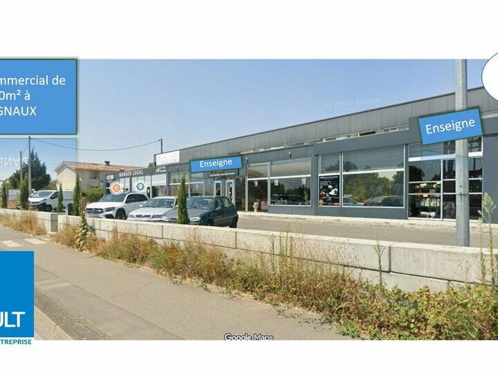 Location local commercial 300 m² non divisibles