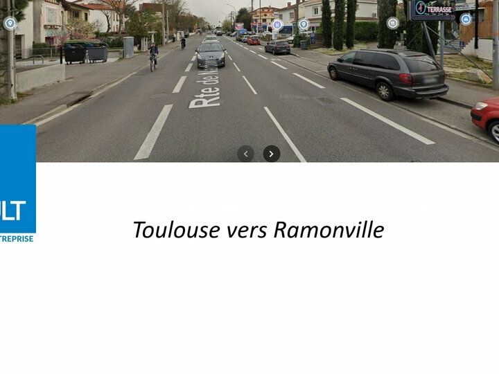 A TOULOUSE VENTE DE MURS LOUES SUR UNE GRANDE PENETRANTE TOULOUSAINE 414M² ENVIRON