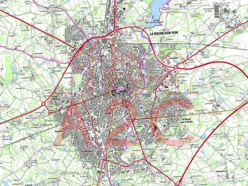 Vente loft/atelier/surface 575 m² à LA ROCHE SUR YON