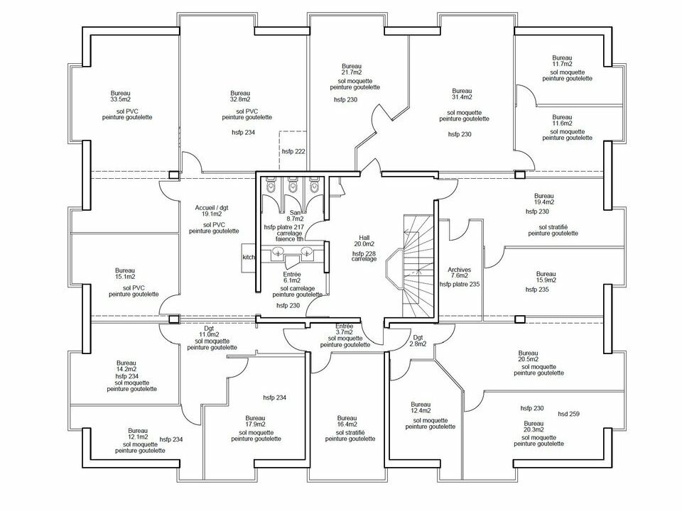 A proximité immédiate du Campus Universitaire et de la Zone Commerciale de Gabriel Péri. Idéal ERP, Professions médicales ou bureaux
