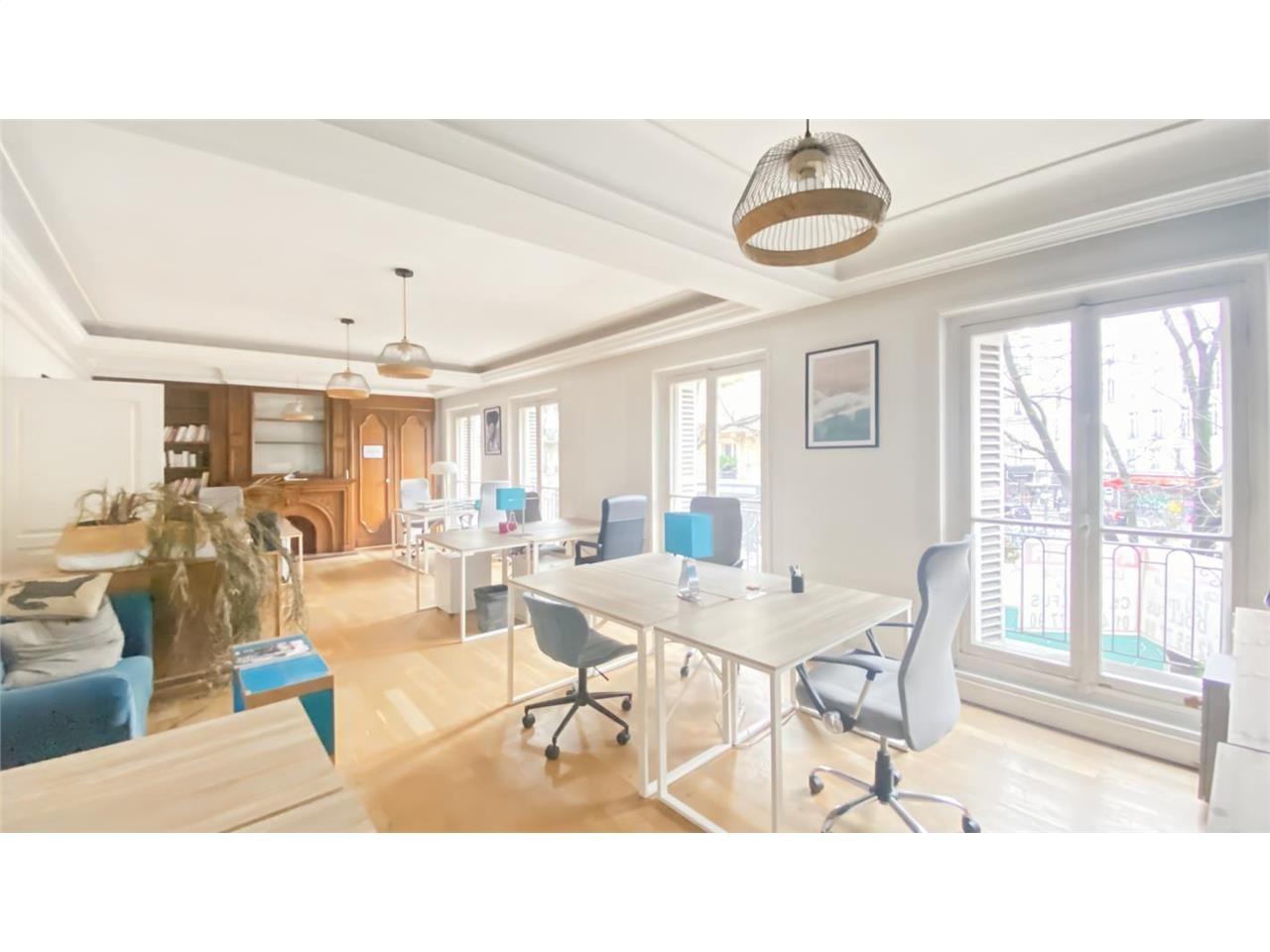 Location bureaux 125 m² non divisibles