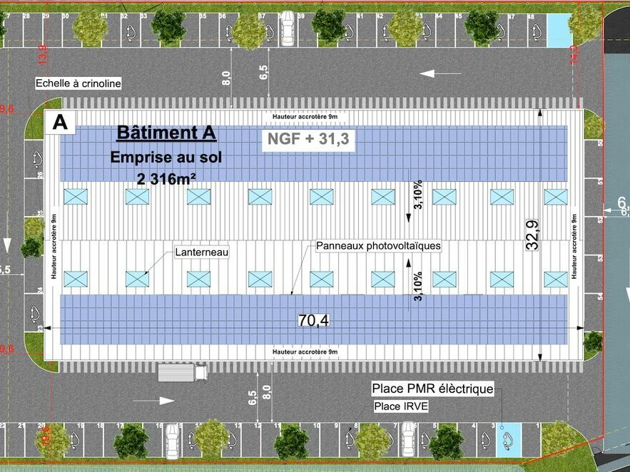 A VENDRE / LOCAL D'ACTIVITE - BUREAUX / COLOMBELLES