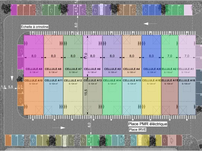 A VENDRE / LOCAL D'ACTIVITE - BUREAUX / COLOMBELLES 