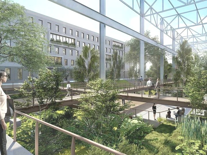 Location bureaux 4223 m² divisibles à partir de 417 m²