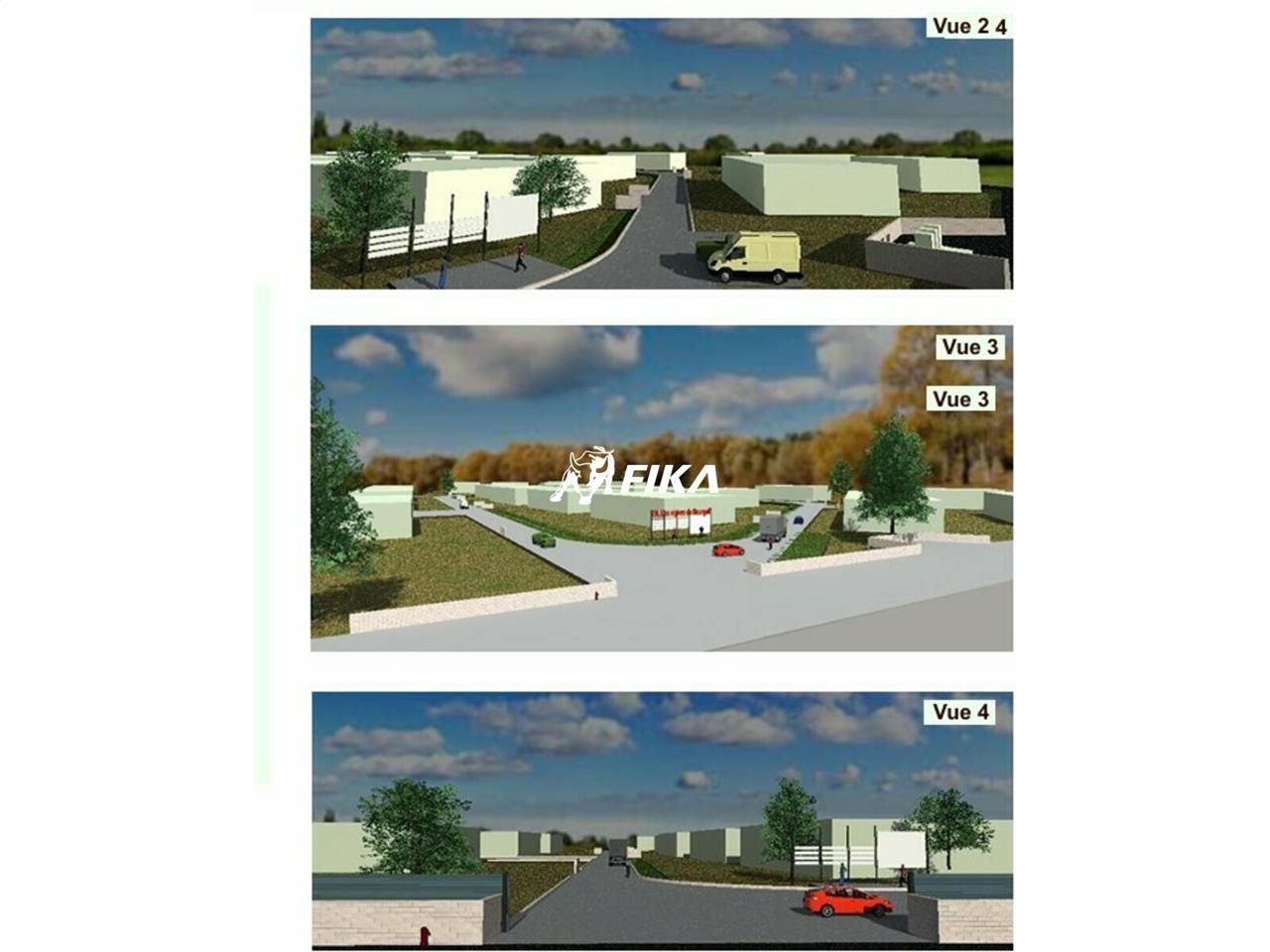 Vente terrain 2953 m² non divisibles