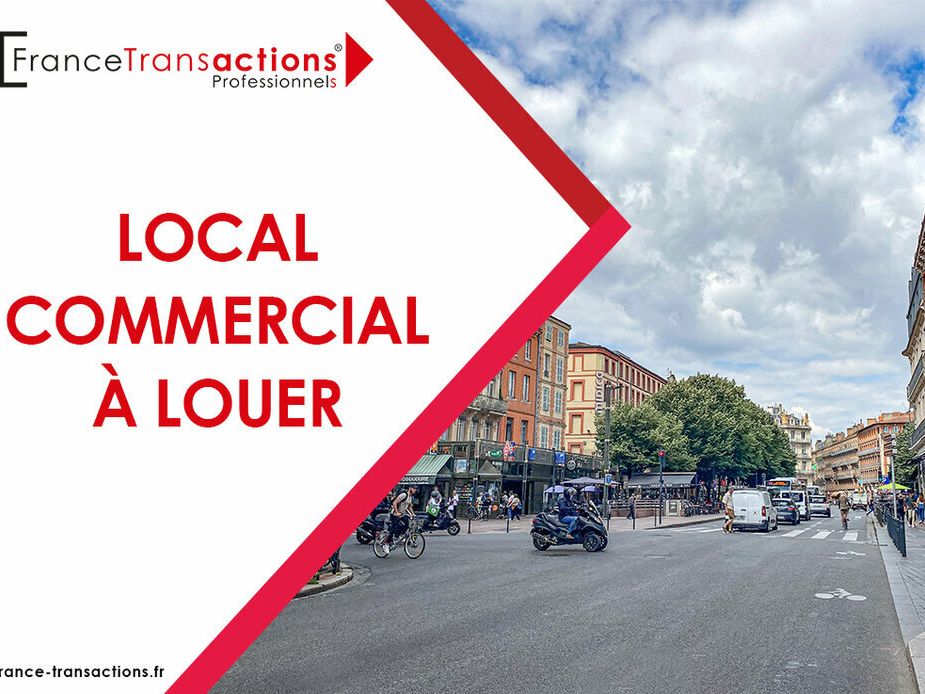 Location local commercial 300 m² non divisibles