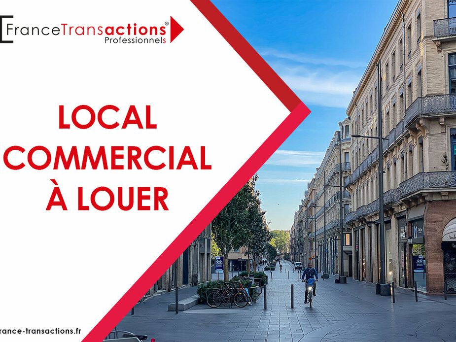 A LOUER LOCAL COMMERCIAL 300M² SECTEUR COMPANS CAFFARELLI 31000 TOULOUSE