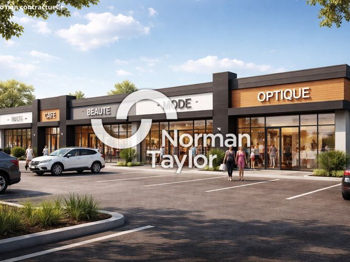 Location local commercial 320 m² divisibles à partir de 120 m²