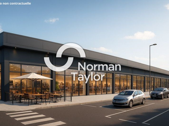 Location local commercial 691 m² divisibles à partir de 310 m²