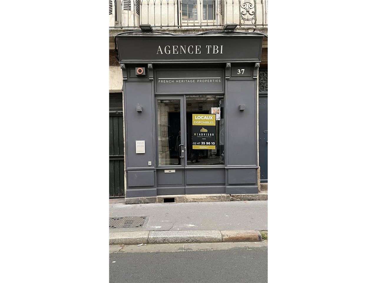 Location local commercial 55 m² non divisibles