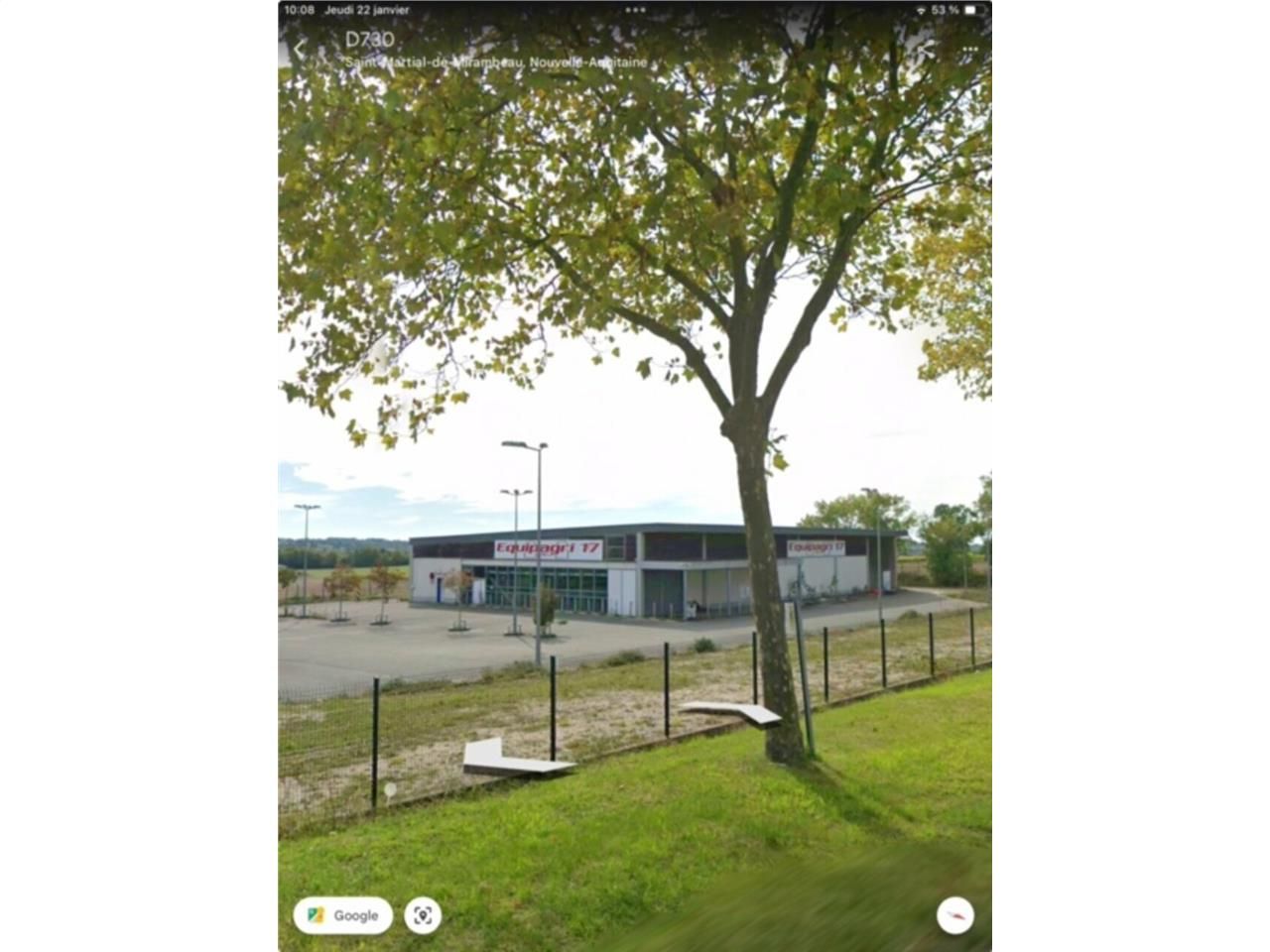 Location local commercial 1400 m² non divisibles