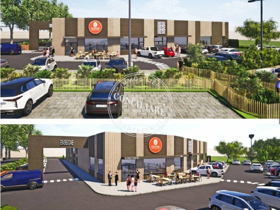Location local commercial 648 m² non divisibles
