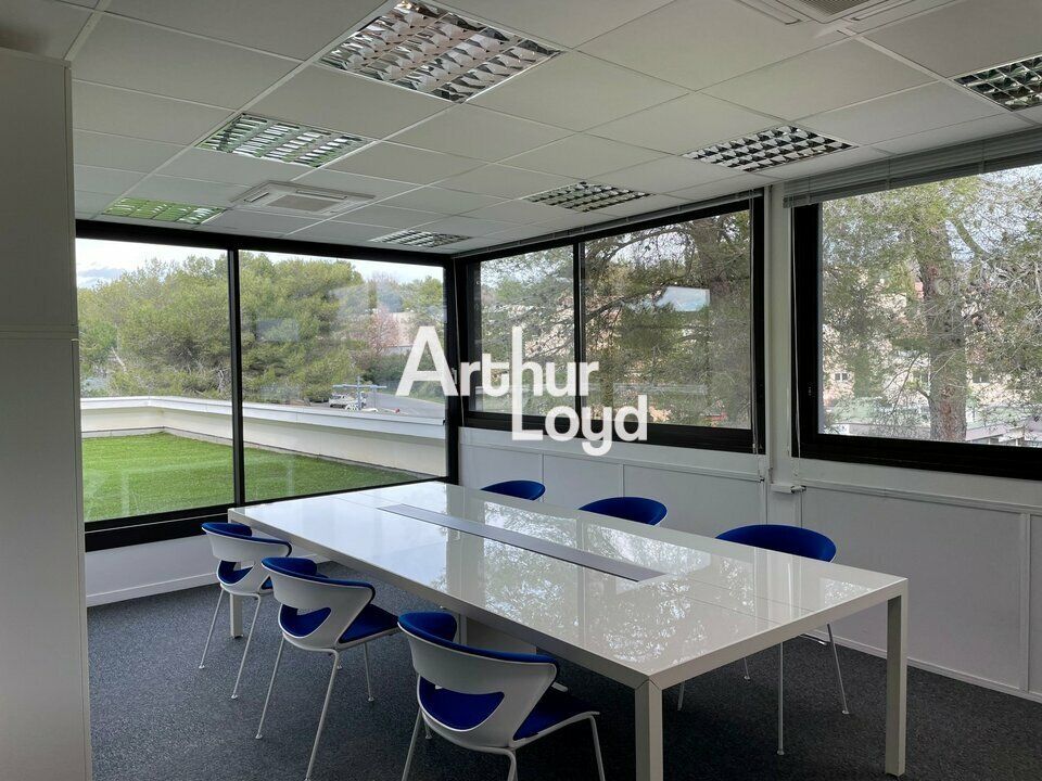 Bureaux PREMIUM climatisés et cloisonnés de 181 m² à louer Sophia Antipolis