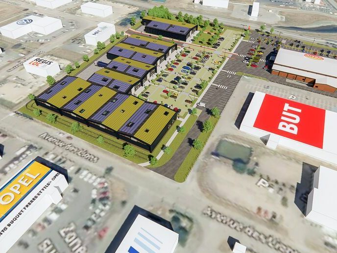 Location local commercial 460 m² divisibles à partir de 318 m²