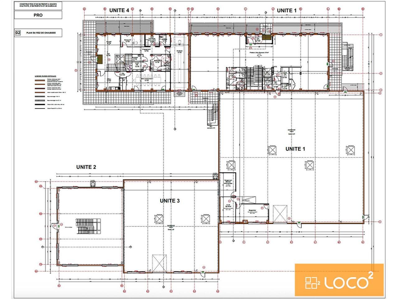 Location bureaux 380.00 m² à TOULOUSE