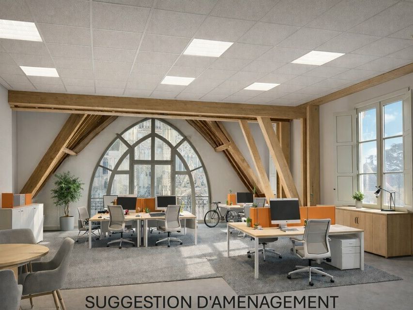 Location bureaux 1116 m² divisibles à partir de 95 m²