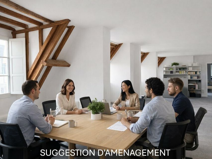 TOURS CENTRE BUREAUX RÉHABILITÉS A LOUER 2462 M² DIVISIBLES