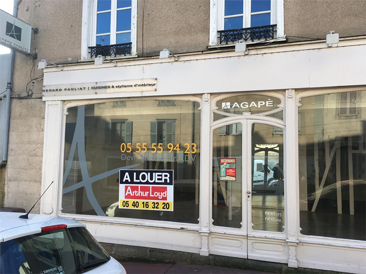Location local commercial 100.00 m² à LIMOGES