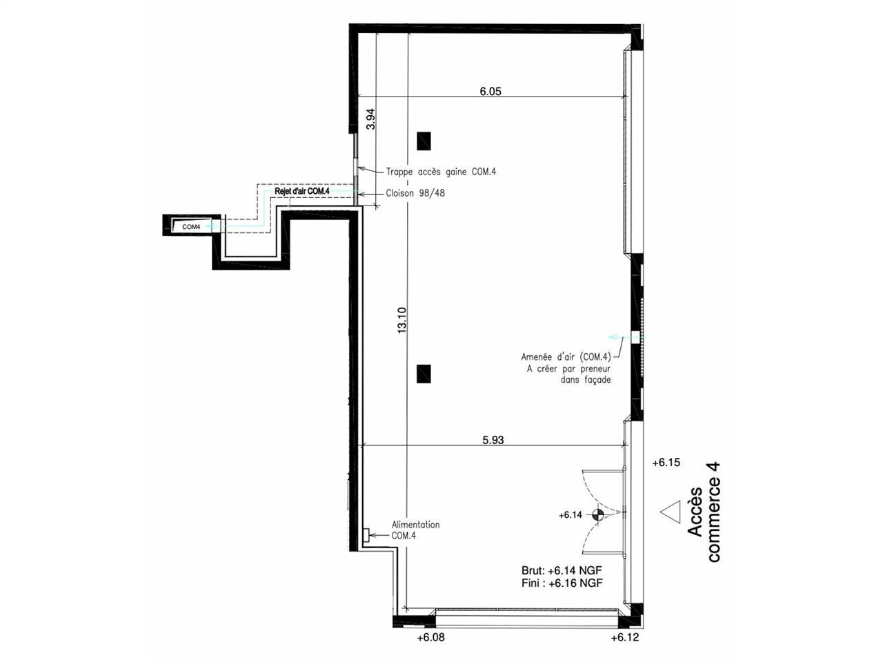 A VENDRE / LOCAL COMMERCIAL / LE HAVRE