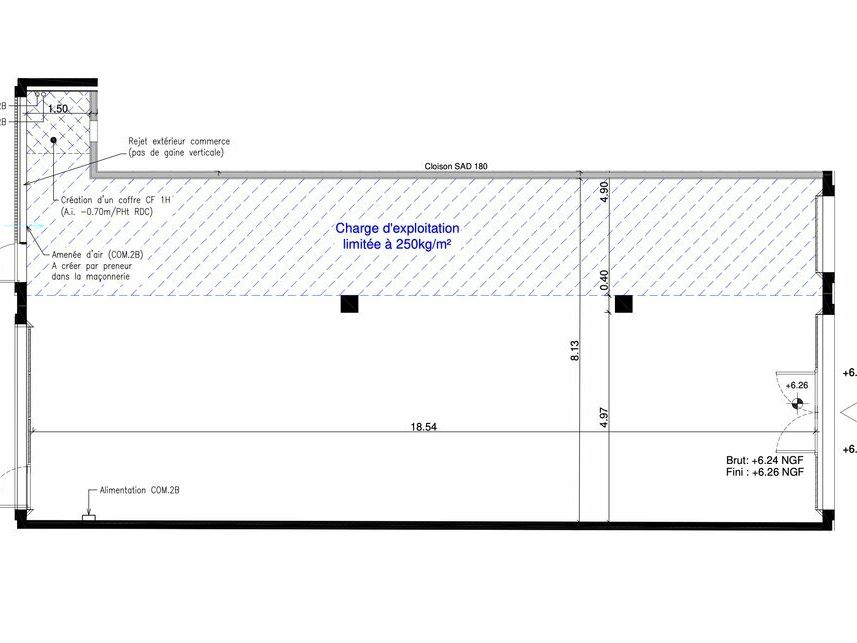 A VENDRE / LOCAL COMMERCIAL / LE HAVRE