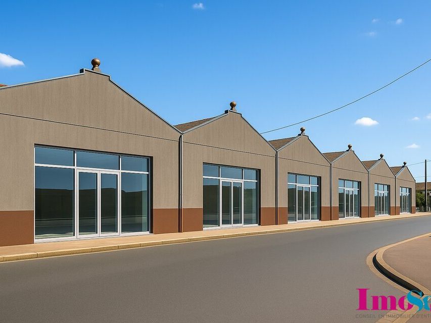 Vente local commercial 200 m² non divisibles