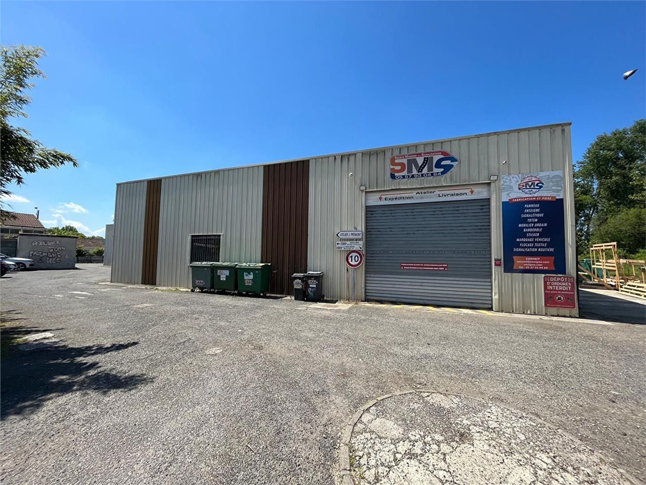 Vente entrepot 1000 m² non divisibles