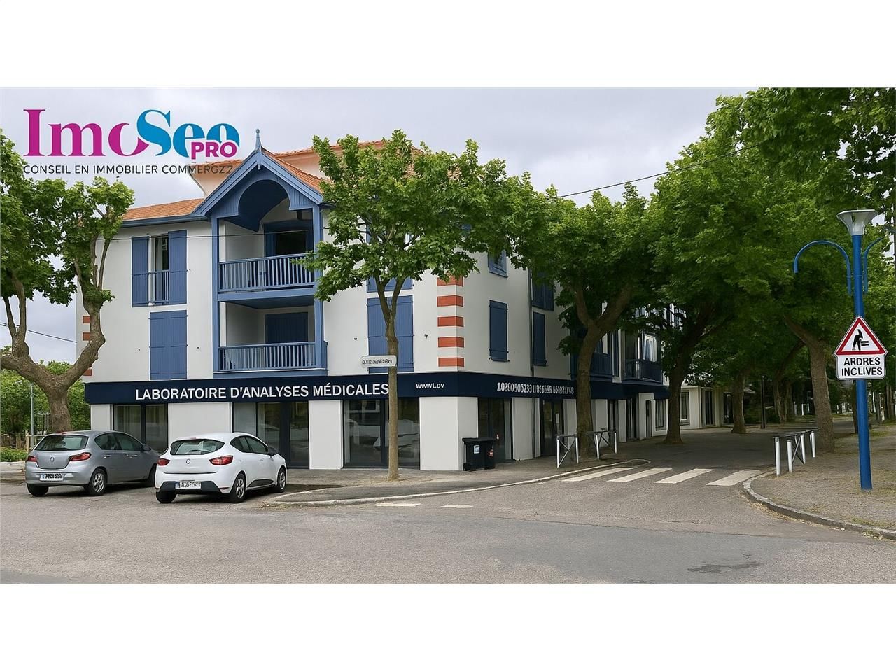Location local commercial 53 m² non divisibles