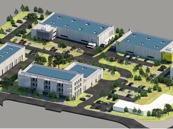 Location local d''activites 1709 m² non divisibles